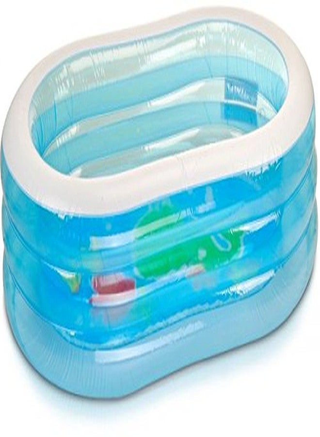 Jilani Kids Pool Swimming Pool Inflatable Size 5ft with Manual Pump, Multi - Image 3
